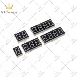 Nixie tube 0.56 inch 1/2/3/4 bit common cathode/common anode red highlighted digital display tube clock - Product Image 1