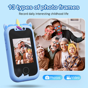 Téléphones mobiles de jeu pour enfants OEM, <span class=keywords><strong>téléphone</strong></span> pour enfants avec écran tactile, objectif HD, cadeau de Noël - Product Image 3