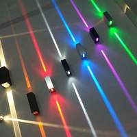 Applique murale LED moderne 6W en aluminium, coque noire, étanche, éclairage de jardin extérieur, veilleuse avec réglage haut/bas pour la maison