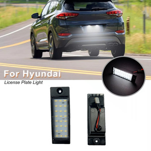 Luz de Matrícula Hyundai 92501D3100 LED Blanca para Forte Sedán 2019 en Adelante Tipo Empotrado Material ABS - Product Image 4