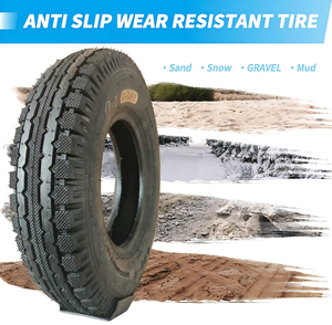 Neumático de Motocicleta Reforzado de Caucho 400-8 Y84 8PR, Personalizado de Fábrica, Antipinchazos, para Enduro en Riesas de Piedra Caliza Montañosas - Product Image 3