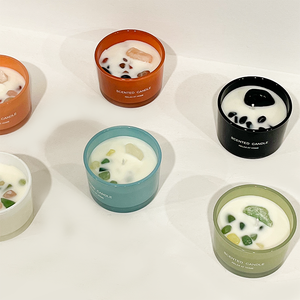 Candele Profumate di Lusso in Barattoli Unici Personalizzati, Candele Profumate Decorate di Lusso Economiche all'Ingrosso per Cimiteri - Product Image 5