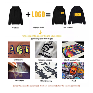 Áo hoodie cotton unisex cao cấp thiết kế tùy chỉnh, nhà sản xuất áo hoodie in nổi 3D tùy chỉnh, áo hoodie in nổi chất lượng cao tùy chỉnh - Product Image 4