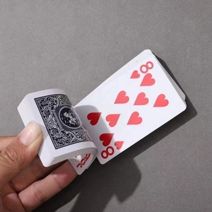 Vente <span class=keywords><strong>en</strong></span> gros de cartes à jouer écologiques épaissies durcies et incassables pour la maison Poker Fighting Landlord Chess-Papier à usage spécial - Product Image 3