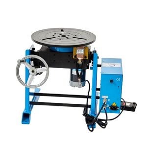 30kg Portable Automatic Rotary Table Welding Small Rotating Pipe Turner Retail Used Motor Bearing PLC Engine - Product Image 1