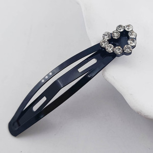 Nuevo patrón estilo mujeres accesorios para el cabello brillo negro pasador cristal horquilla brillo horquilla BB horquillas pinzas para el cabello - Product Image 3