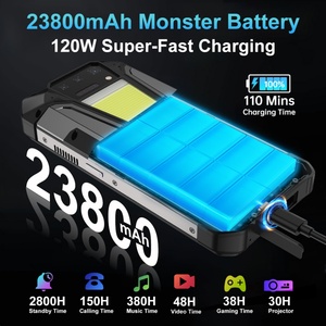 Unihertz 8849 Tank2 Pro, Teléfono Inteligente Resistente con Proyector de 100 Lúmenes, 12+512 GB, Cámara de 100 MP, Visión Nocturna, Linterna para Camping, Teléfono Móvil - Product Image 3