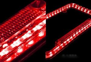 Cadre de plaque d'immatriculation à 48 LED, cadre de plaque d'immatriculation de voiture éclairé, cadre de plaque d'immatriculation, cadres de plaque d'immatriculation personnalisés - Product Image 6