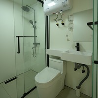 Casa Prefabricada Moderna en Forma de A, Cabaña Triangular Modular, Mini Villa con Cocina y Baño para Glamping, Resort, Jardín o Casa de Huéspedes
