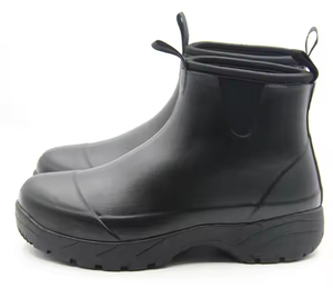 High Quality Waterproof Wholesale <strong>Men</strong> Women comfort Unisex Neoprene Lining <strong>Wellington</strong> <strong>Ankle</strong> chelsea Rubber Rain <strong>Boots</strong> - Product Image 1