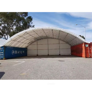 Vente en gros usine Tente dôme conteneur extérieur 20ft 40ft pour abri de voiture, garage, entrepôt, hangar - Product Image 6