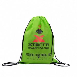Sacs de sport à cordon de serrage écologiques de haute qualité, sacs promotionnels bon marché - Product Image 2