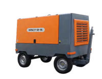 Compresseur d'air portable diesel à vis 12/15 bars 141SCY-12-15 pour mines et puits d'eau