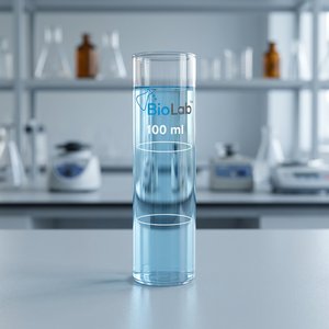 Tubo de Ensayo Graduado de Laboratorio, Tubo de Medición de Vidrio Transparente para Muestreo de Laboratorio, 100 ml - Product Image 2
