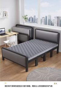 Cama plegable K, cama doble para el hogar, cama para siesta, cama portátil para el descanso del mediodía, para viviendas de alquiler - Product Image 3