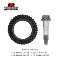 POISON FROG M220 633488 Engrenage conique de haute qualité arrière R&P 4.88 OE Dana 44 pour JEEP Wrangler JL Pièces et accessoires automobiles