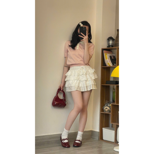 Low Moq Women'S Casual <b>Skirts</b> A-Line Mini Floral <b>Tight</b> 100% Cotton Fashion Business Clothing Oem Odm Vietnam Factory Premium - Product Image 4