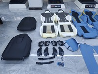 GZYLC Sièges baquet de course de luxe haute qualité avec revêtement en cuir et éponge pour BMW M3 M4 M5 M6 X3 X5 X6 Série M – Amélioration