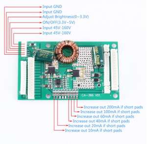 Módulo de Controlador de Retroiluminación para TV <span class=keywords><strong>CA</strong></span>-366 de 26-65 Pulgadas, Placa de Fuente de Alimentación con Inversor de Corriente Constante LED para TV LED - Product Image 3