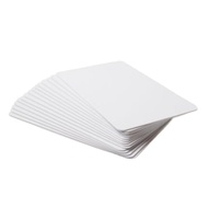 Cartes PVC vierges blanches MIFARE Classic 1K 13,56 MHz ISO14443A RFID fabriquées à Shenzhen