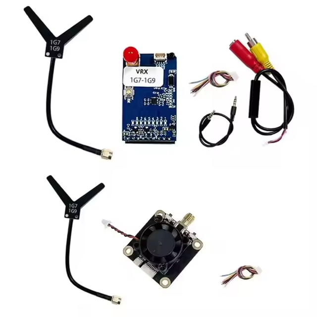 Skyzone FPV Goggles 1.7G VTX 1.9G 1.6W FPV VRX 8CH FPV Analog Wireless Video Transmitter Receiver Module PAL/NTSC for Fatshark