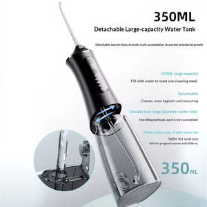 Hilo Dental Eléctrico Portátil, Limpiador Dental Inalámbrico Recargable, Suministro USB, Impermeable, para Exteriores y Hogar, 5 Niveles de Presión - Product Image 4