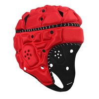 Casque de rugby léger et souple en EVA, multi-ventilations 360° °   Protection Triple Anti-Impact Airflow Multicolore Vente en Gros