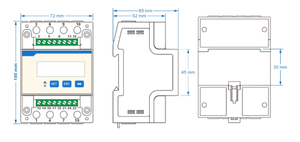 Growatt-TPM-<span class=keywords><strong>CT</strong></span>-E medidor de tres fases SDM630MCT, 40mA con 3 <span class=keywords><strong>CT</strong></span>, uso para reducir la exportación en inversor pv o híbrido - Product Image 6