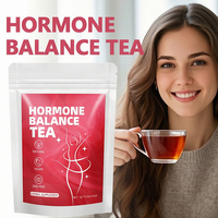 Sachets de thé aux herbes pour l'équilibre hormonal féminin 3g x 10, emballage individuel, thé naturel pour le bien-être féminin, pour l'humeur, le sommeil, la peau et l'énergie