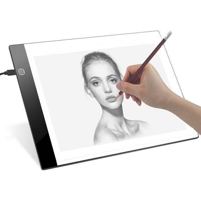 A4 Tracing Board Pads Light for Painting for Digital Drawing Tablet LED Board Lighting