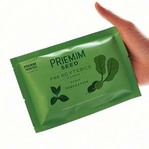 Venta al por mayor personalizado impreso pequeño mate cremallera termosellable tres lados sellado vacío embalaje de plástico para café té comida para mascotas - Product Image 2