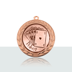 Poker Medal ME72 Set (Gold-Silver-Bronze) - Product Image 5