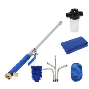 سقي رذاذ الرش تنظيف أداة سيارة ارتفاع ضغط الطاقة المياه بندقية جت حديقة خرطوم بوصلة ربط العصا فوهة البخاخ - Product Image 1