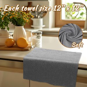 Disposable Customized Microfibre Cleaning Cloths <b>Rolls</b> Kitchen Towel Dish Cloth Reusable Tear Away Microfiber Towel <b>Rolls</b> - Product Image 2
