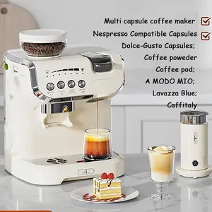 Ev aletleri NP kahve makinesi İtalyan çok kapsül kahve makinesi değirmeni ile