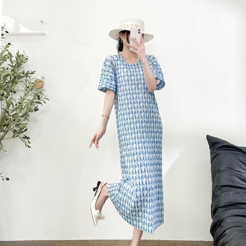 Blue and white