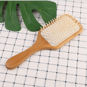 Spazzola per Capelli in Bambù con Logo Personalizzato, Spazzole Ecologiche in Legno per la Pulizia, Vendita all'Ingrosso - Product Image 3
