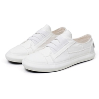 Baskets basses en toile pour hommes avec sangle élastique, semelle vulcanisée, chaussures décontractées d'été en stock – Vente en gros