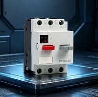 Disjoncteur de protection moteur DZ108-20/32/63 MPCB, protection contre les surcharges et les courts-circuits, montage sur rail DIN, interrupteur de protection moteur