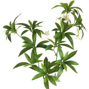 Plante artificielle Ficus 90 cm de haut, feuilles vertes simulées, décoration intérieure, arrangement floral en soie pour la maison et les accessoires de mariage - Product Image 5