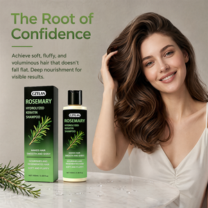 Shampooing à la kératine hydrolysée pour soins capillaires en marque privée, réparation des <span class=keywords><strong>cheveux</strong></span>, lissage, anti-frisottis, romarin, <span class=keywords><strong>meilleur</strong></span> shampooing pour <span class=keywords><strong>cheveux</strong></span> traités à la kératine - Product Image 5