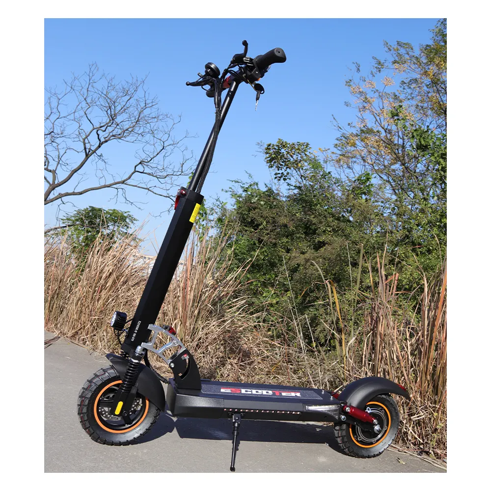 Schlussverkauf 800 W Elektroroller für Erwachsene leistungsstarke 10-Zoll Reifen-Scooter mit Sitz bester Elektroroller Großhandel
