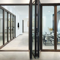 Toits en verre pour jardin extérieur sur mesure, vérandas résidentielles pour portes coulissantes, portes battantes, portes en verre rotatives, portes extérieures