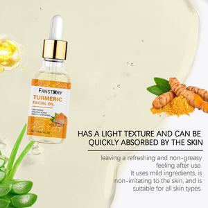 OEM cura della pelle su misura organico curcuma vitamina C illuminante rassodante pelle Anti-rughe idratante olio per il viso - Product Image 5