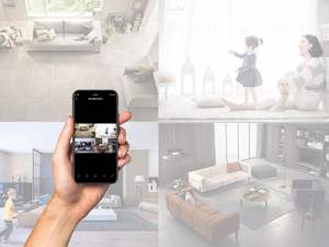 Kit de cámara de seguridad Tuya Smart 8ch 2MP 3MP 12,5 pulgadas LCD <span class=keywords><strong>Monir</strong></span> 1080P WiFi NVR kit IP seguridad inalámbrica wi-fi CCTV Cámara NVR Kit - Product Image 4