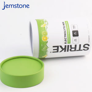 Vente en gros boîte de tubes en papier cadeau cosmétique en carton cylindrique personnalisé emballage de tube en papier rond pour café kraft brun - Product Image 3