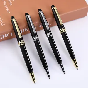 Stylo à bille en métal torsadé de haute qualité avec logo personnel personnalisé pour stylo cadeau d'affaires