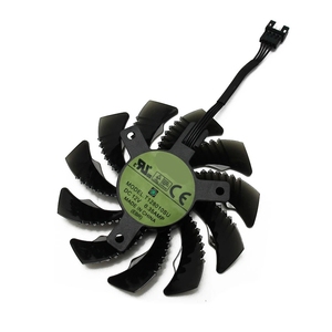 Ventilateur de refroidissement 75MM T128010SU pour <span class=keywords><strong>Gigabyte</strong></span> <span class=keywords><strong>AORUS</strong></span> GTX 1080 <span class=keywords><strong>1070</strong></span> Ti Gaming Fan GTX 1070Ti G1 Gaming GPU Video Card Cooler Fan - Product Image 6