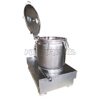 Modèle populaire de centrifugeuse d'extraction à l'éthanol cryogénique Cup 30, équipement d'extraction d'huile de chanvre à basse température