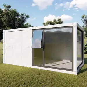 20ft China Mini Lage Kosten Hoge Kwaliteit Modulair Geprefabriceerd Modern Mobiel Afneembaar Containerhuis